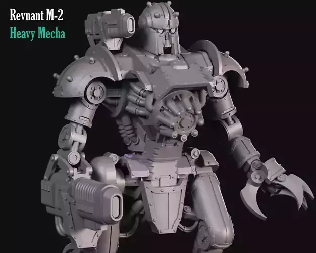 Heavy Mecha Revenant M-2 3D print model