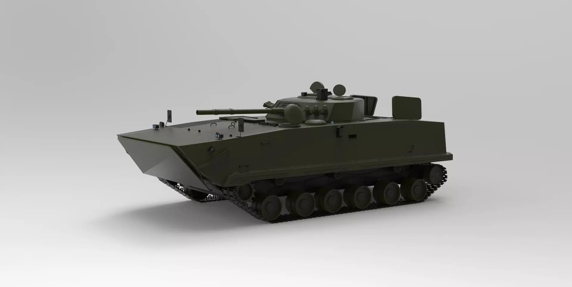 Type 97 Infantry Fighting Vehicle 3D model