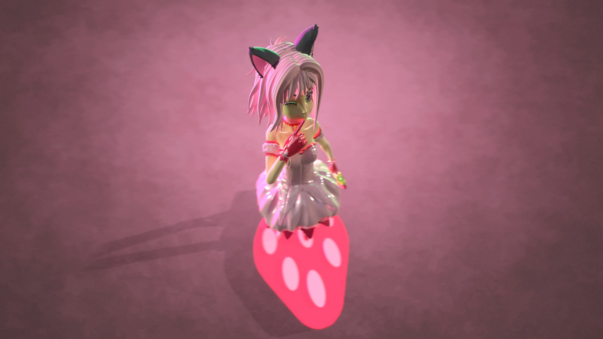 Ichigo Momomiya Tokyo Mewmew 3D print model_8
