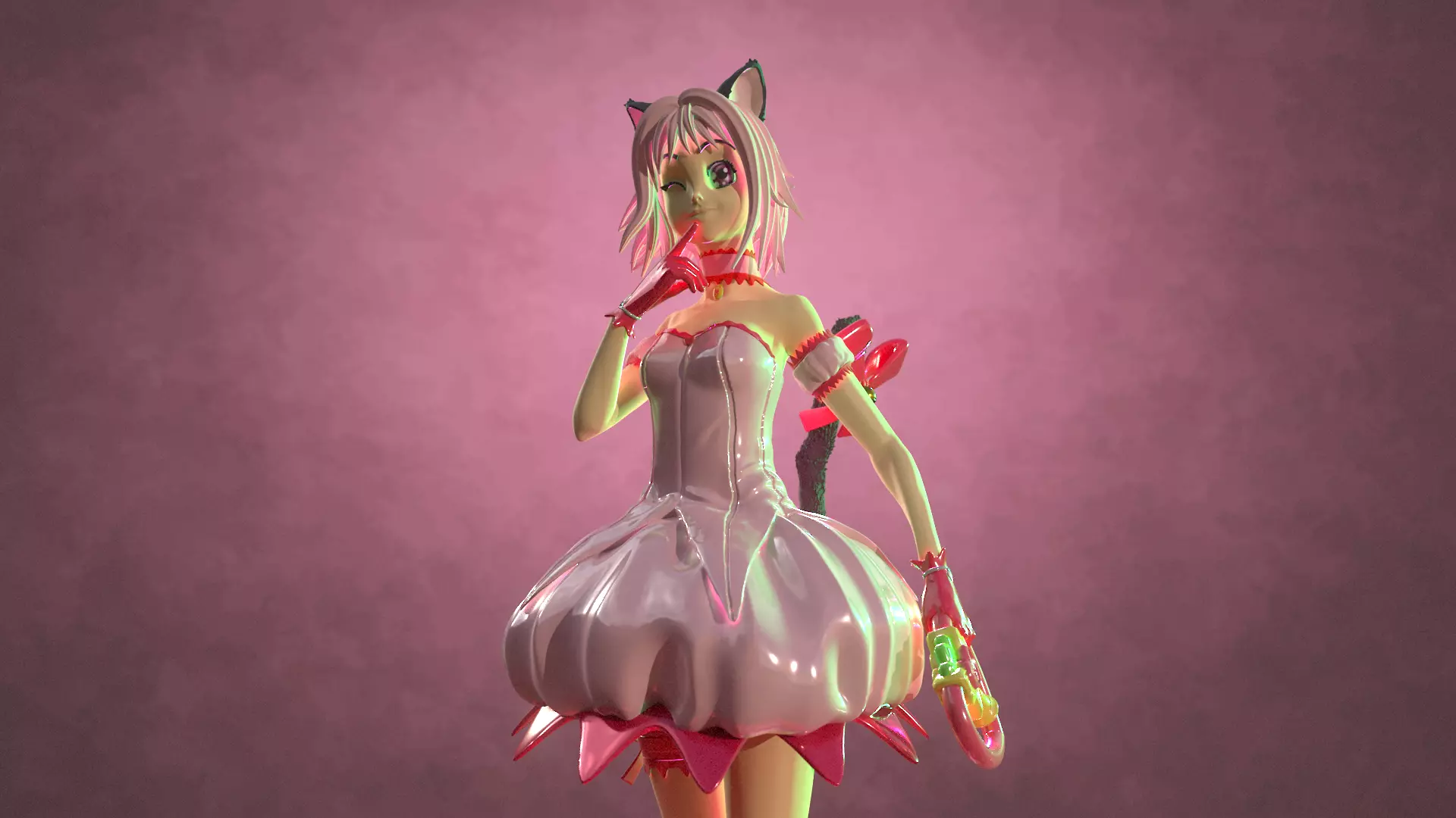 Ichigo Momomiya Tokyo Mewmew 3D print model_0