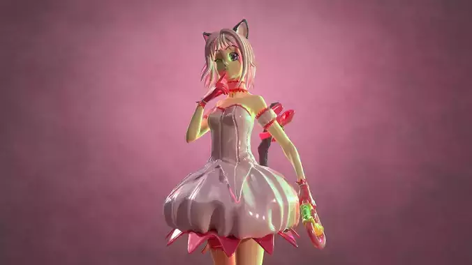 Ichigo Momomiya Tokyo Mewmew 3D print model