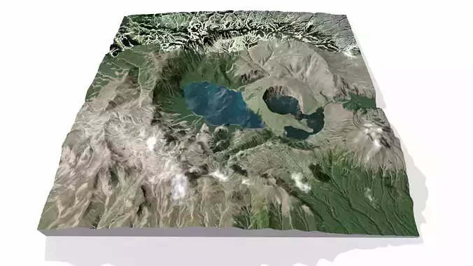 Ksudach volcanic massif Kamchatka