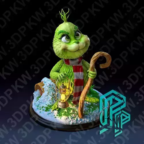 the grinch 3D print model