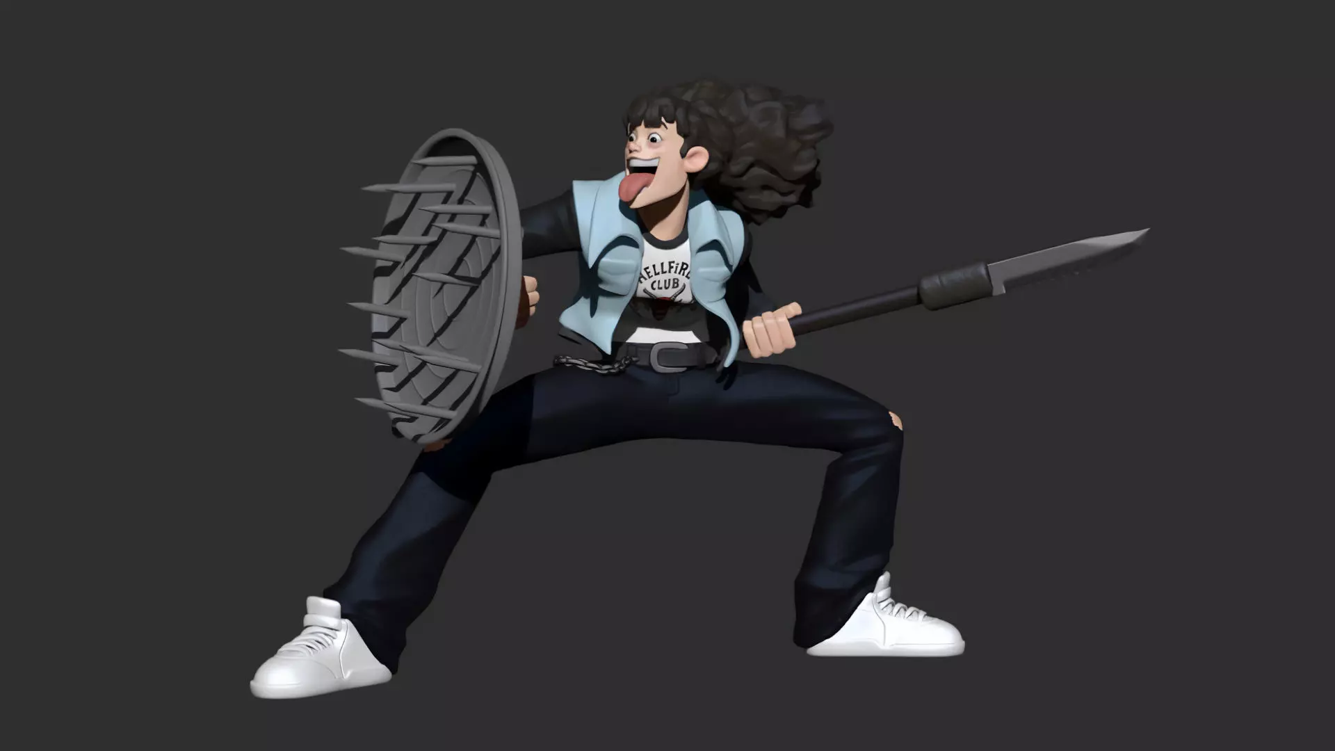 Eddie Munson - Stranger Things 3D print model