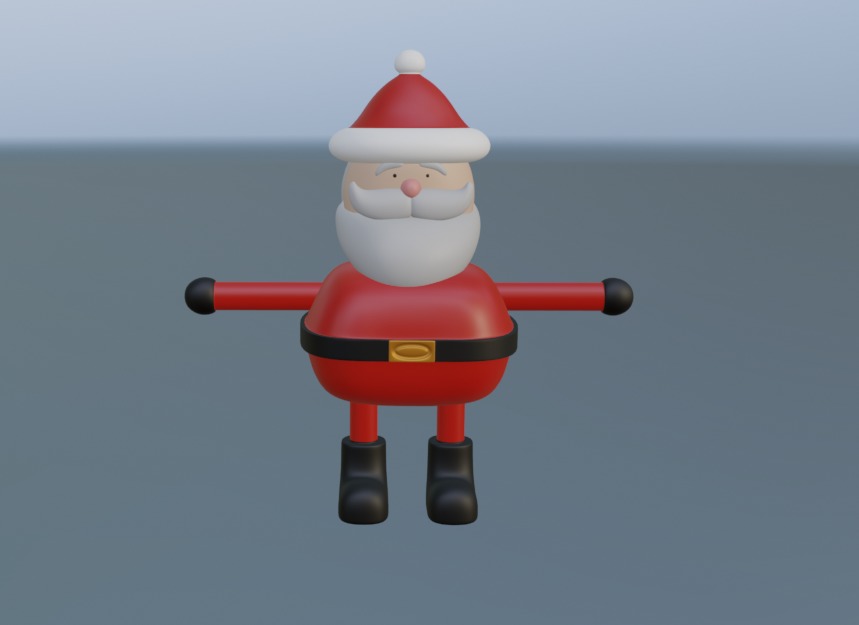 NOEL DAD SANTA CLAUSE MODEL 3D model_4