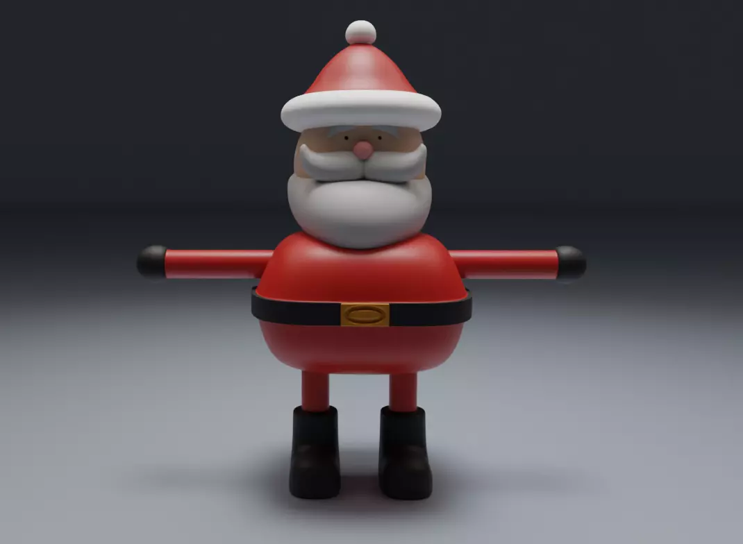 NOEL DAD SANTA CLAUSE MODEL 3D model_0