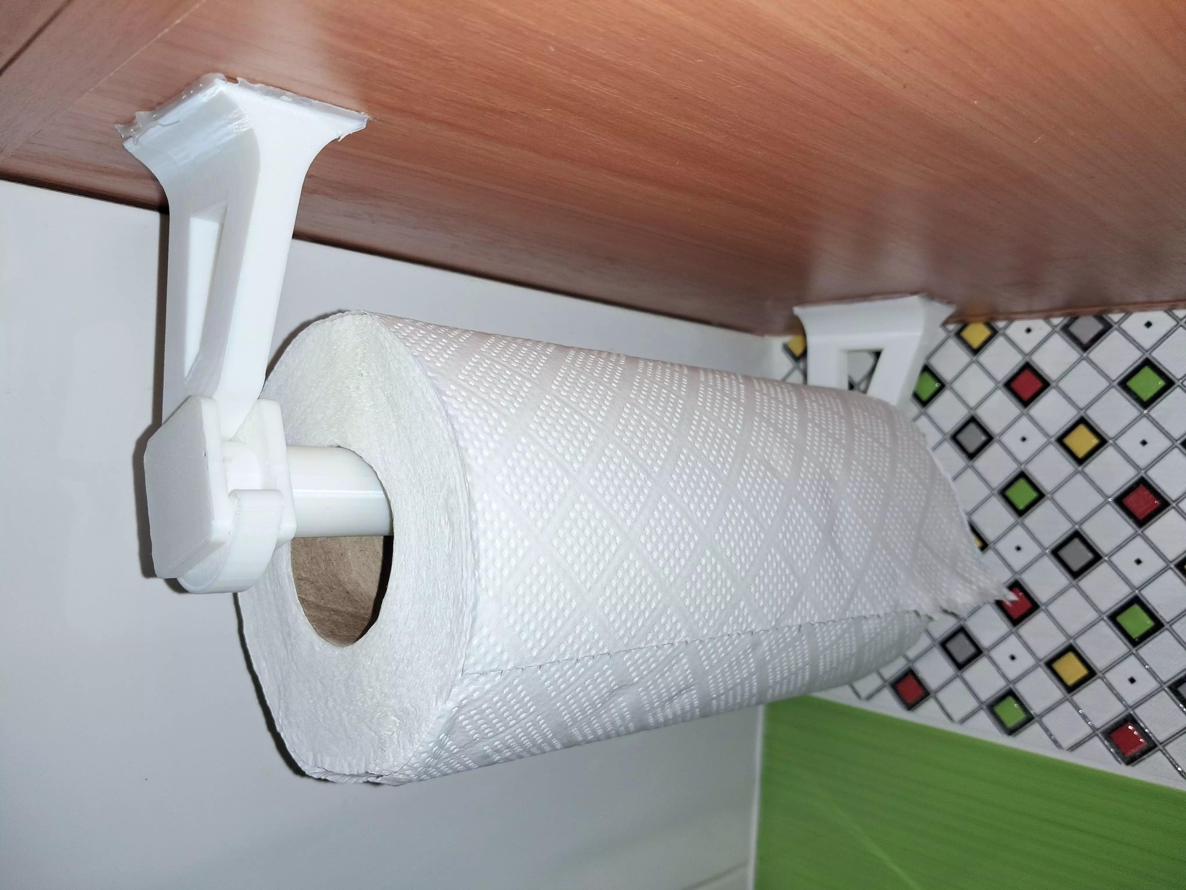 Paper towel holder Free 3D print model