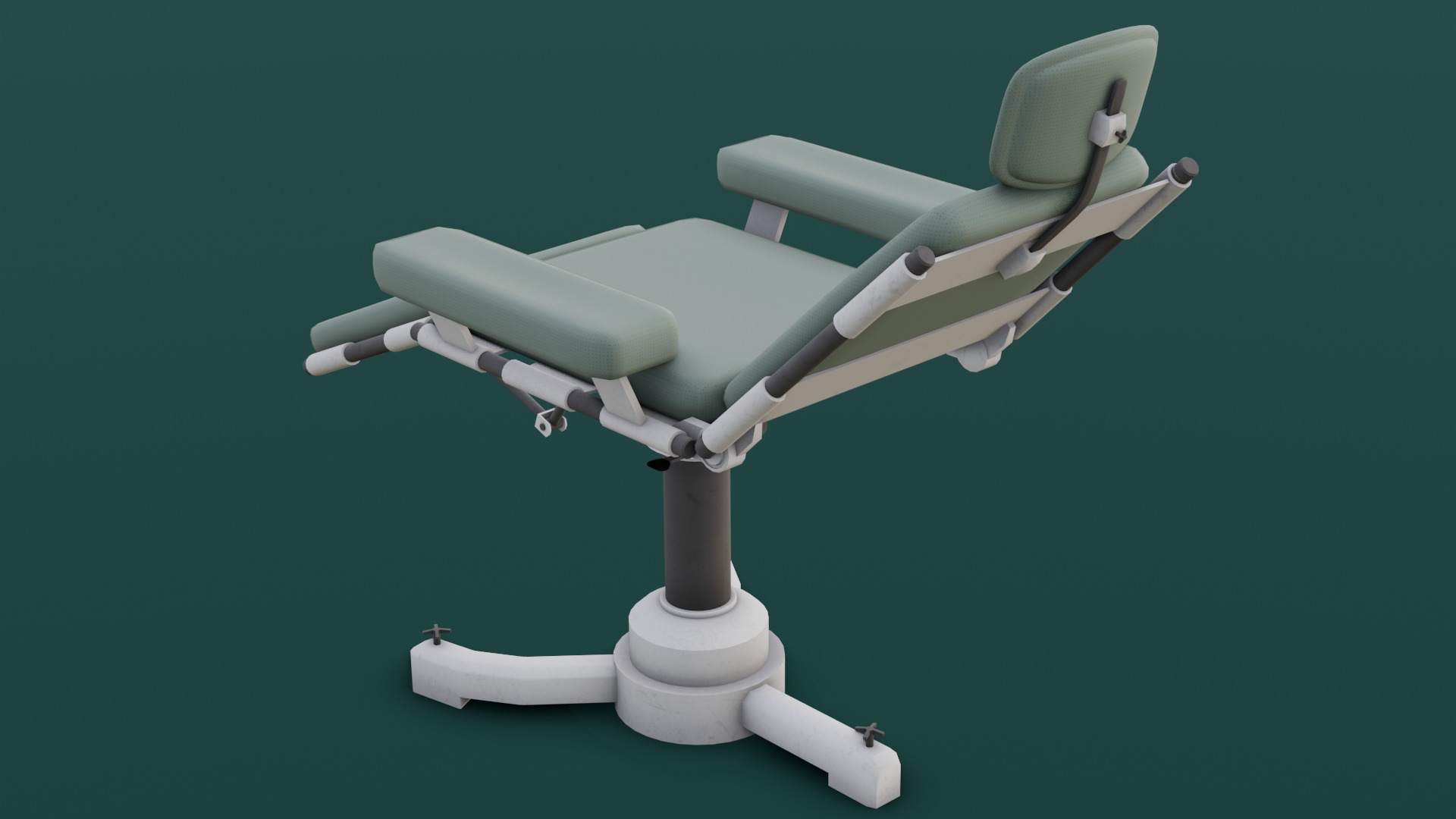 Medical Chair 3D Model Low-poly 3D model_18