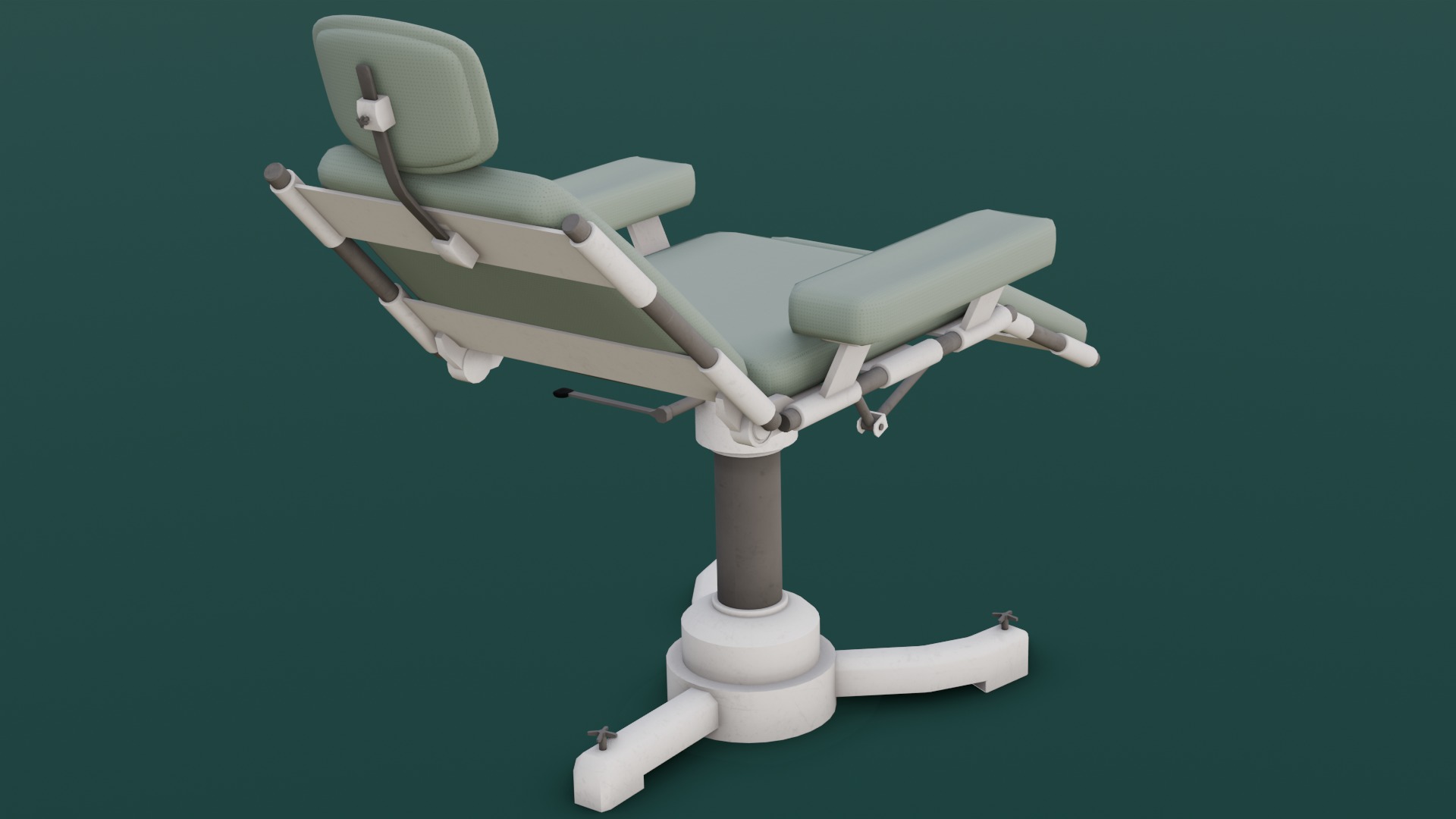 Medical Chair 3D Model Low-poly 3D model_19