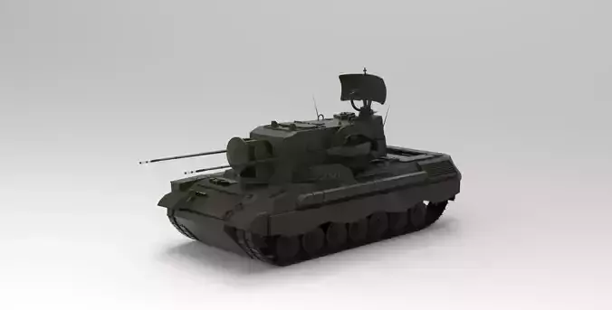 Flakpanzer Gepard anti-aircraft gun