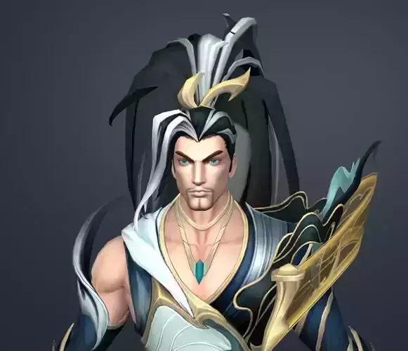yasuo 3D model