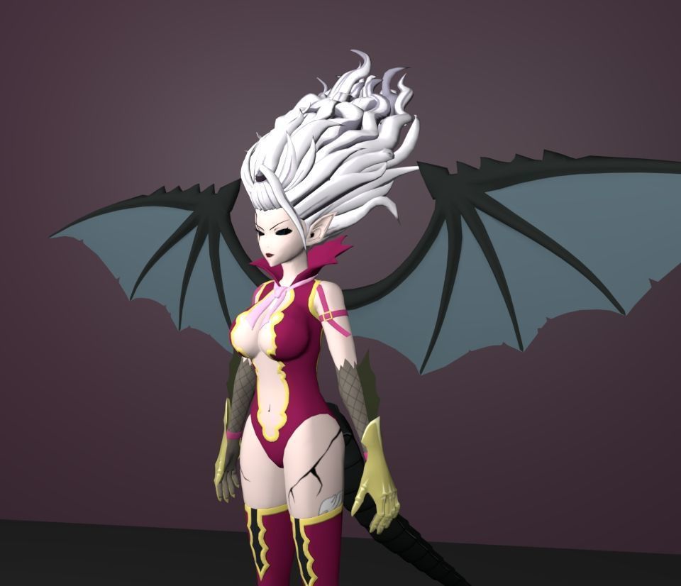 satan 3D model_2