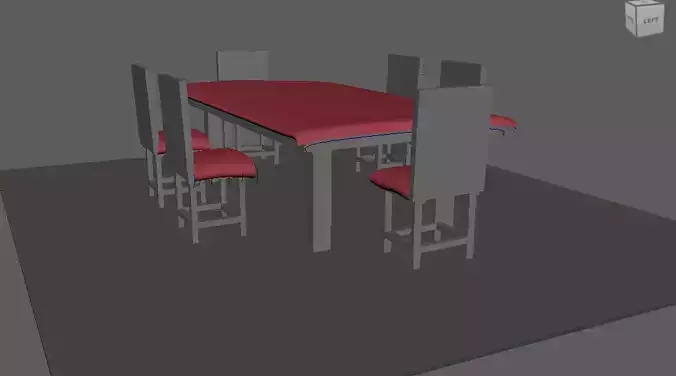 table design with chairs 
