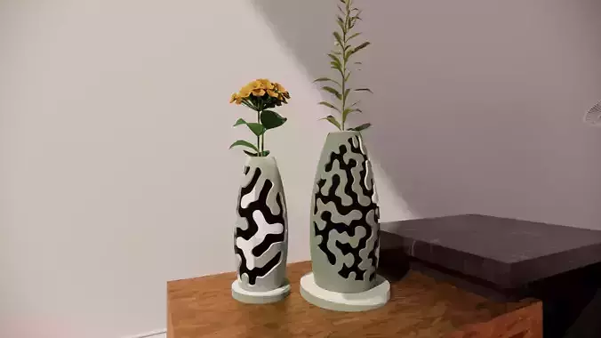 small geometric planters 