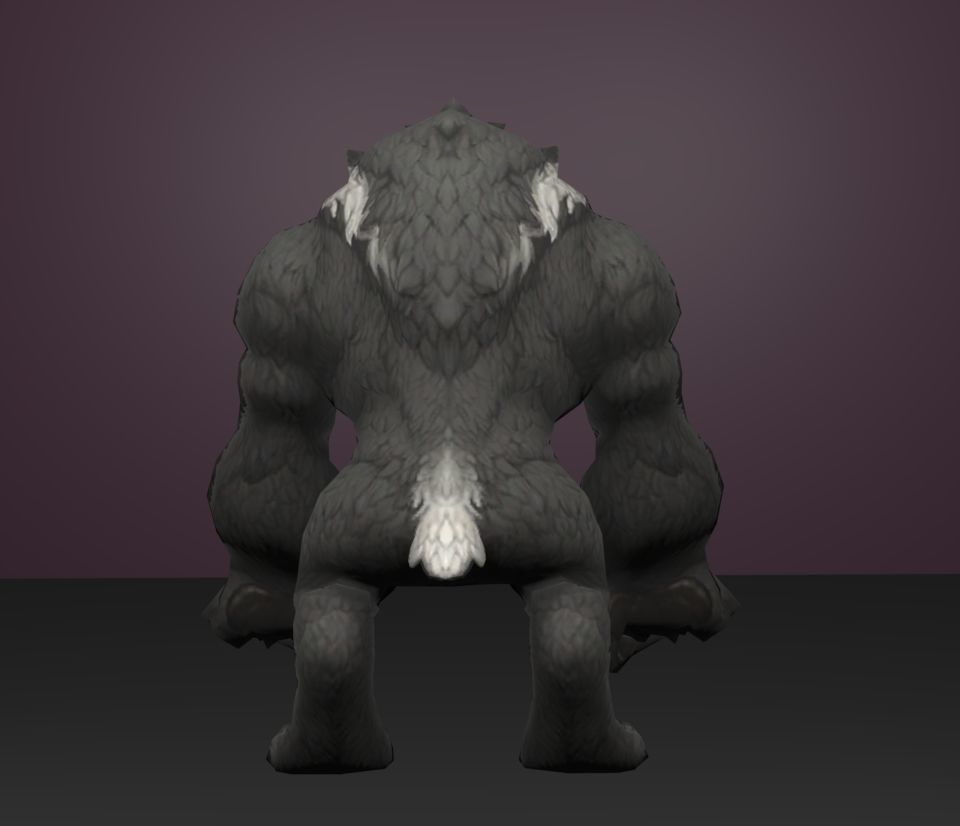 werebear 3D model_4
