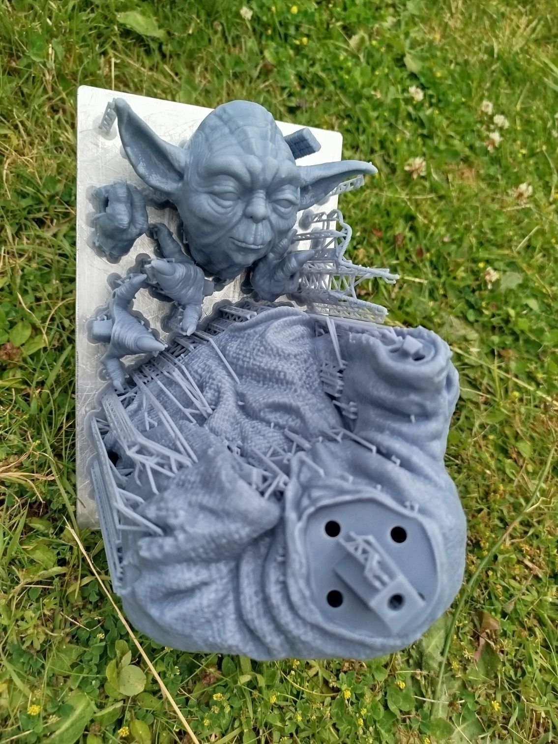 STAR WARS YODA JESUS SALMERON 3D print model_17