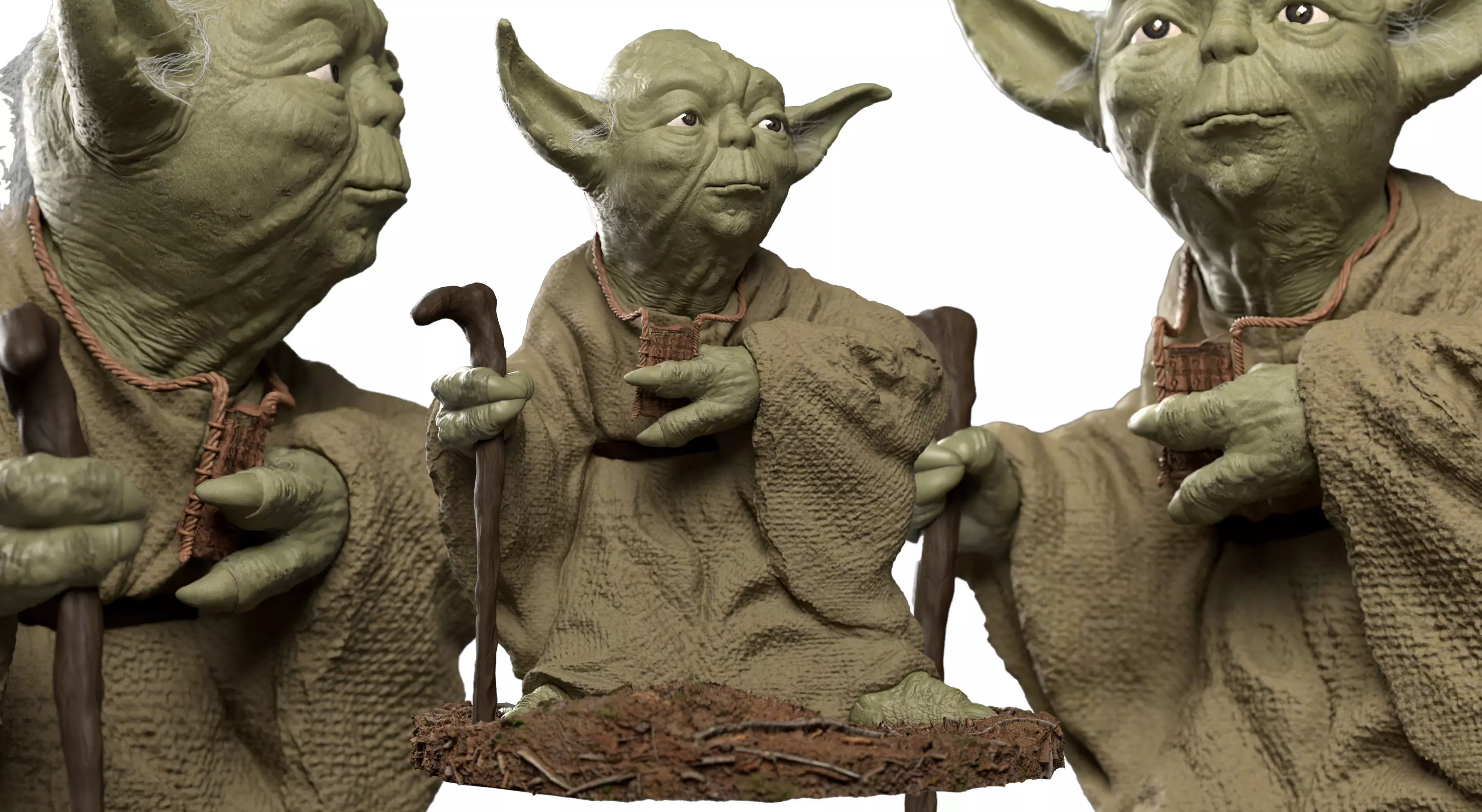 STAR WARS YODA JESUS SALMERON 3D print model_0