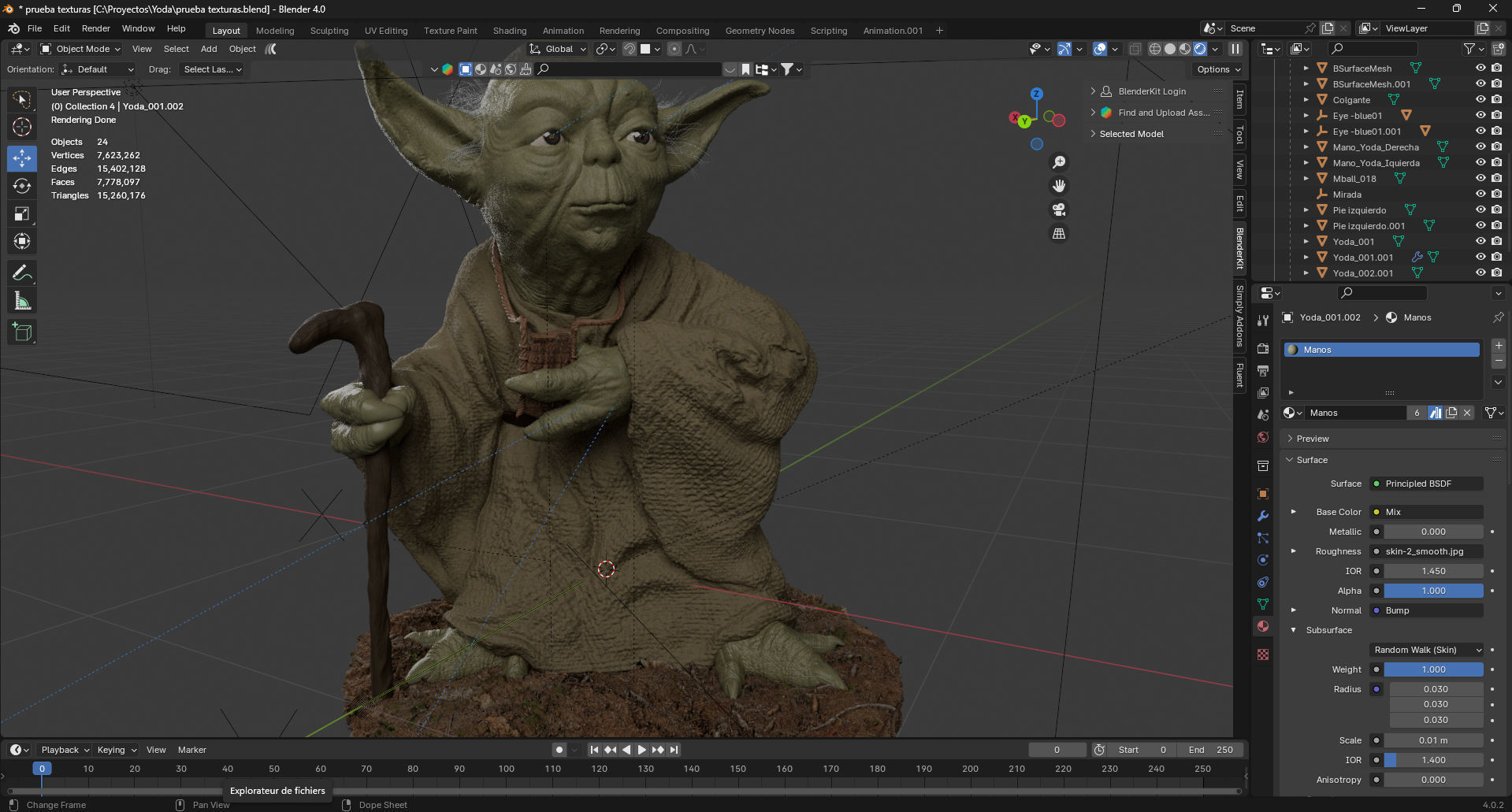 STAR WARS YODA JESUS SALMERON 3D print model_2