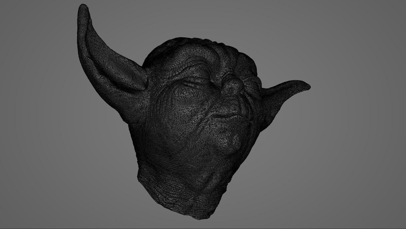 STAR WARS YODA JESUS SALMERON 3D print model_5