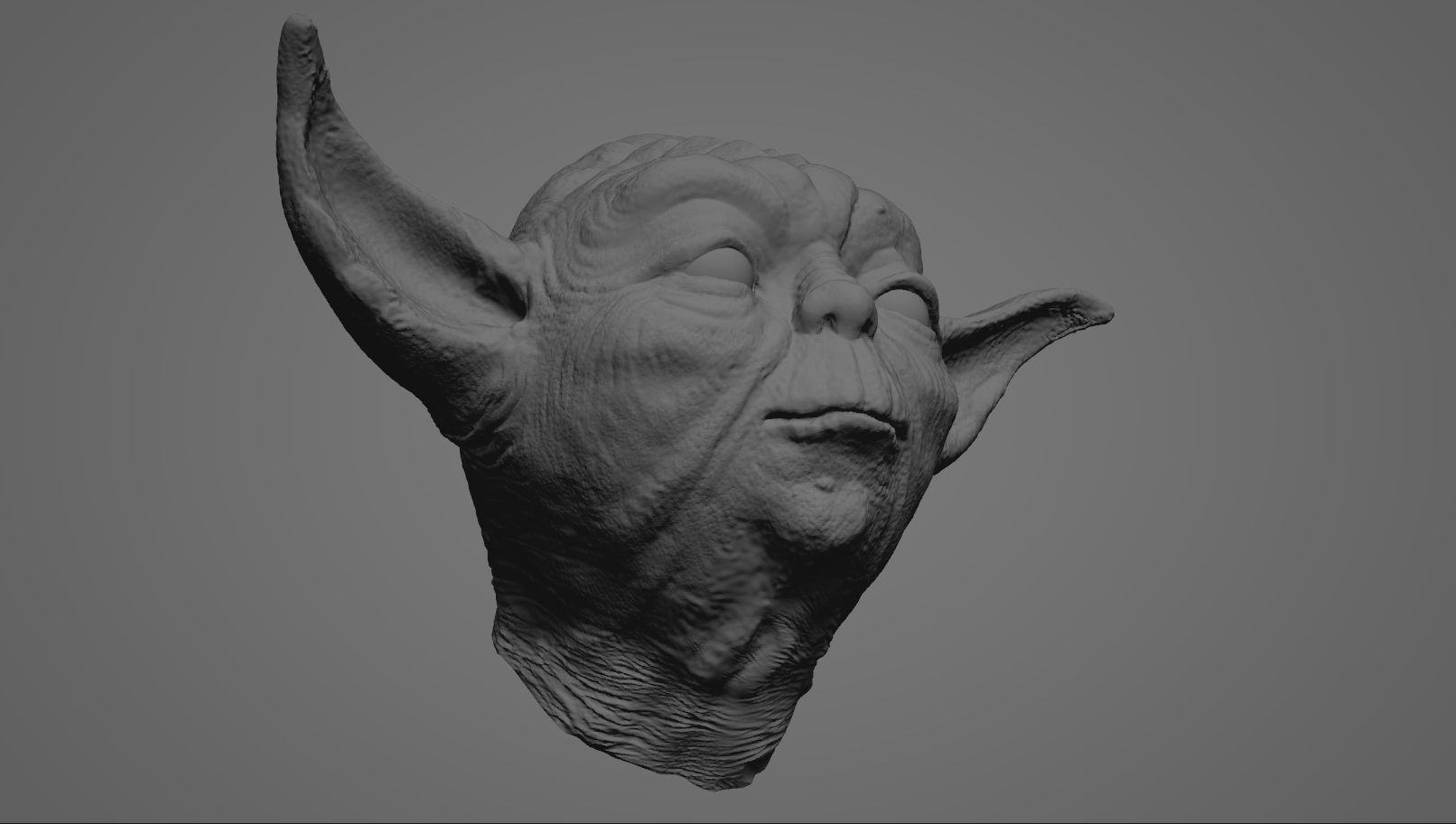 STAR WARS YODA JESUS SALMERON 3D print model_4