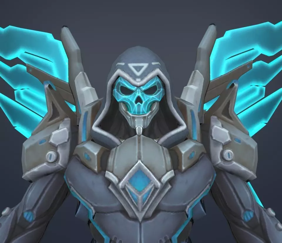 cyber scythe 3D model_0