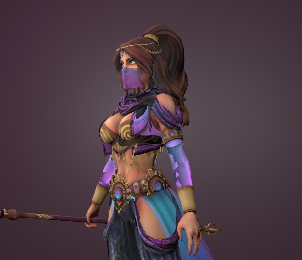 aphrodite 3D model_2