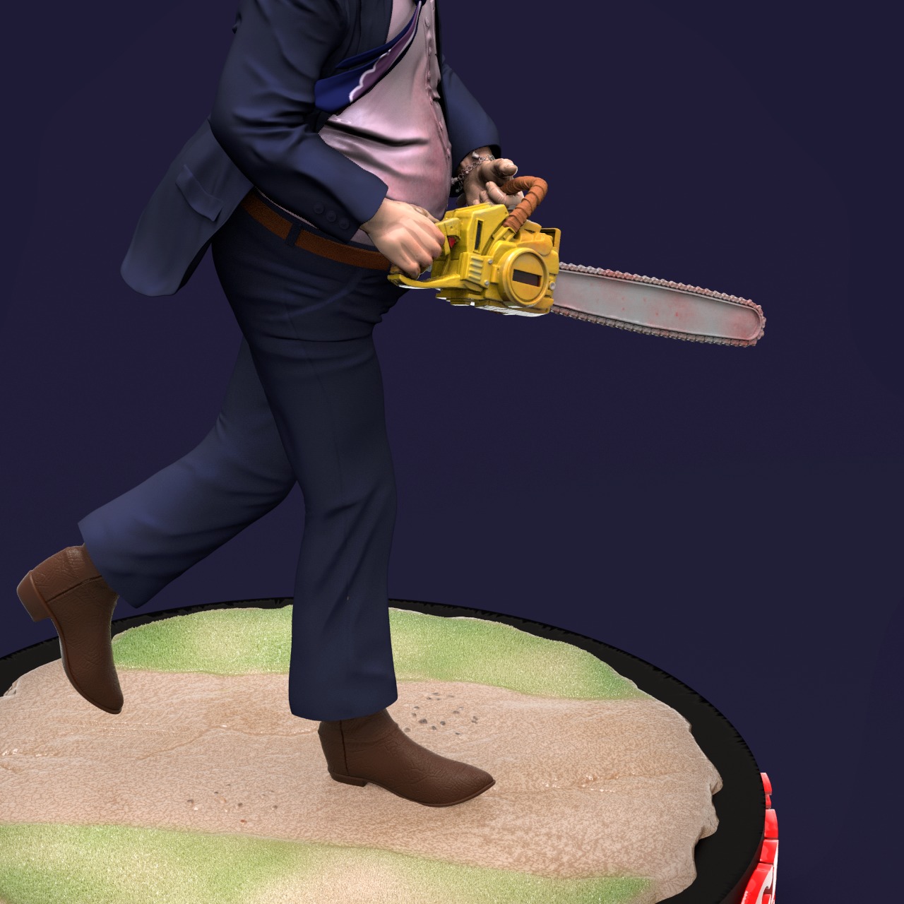 Leatherface 3D print model_7