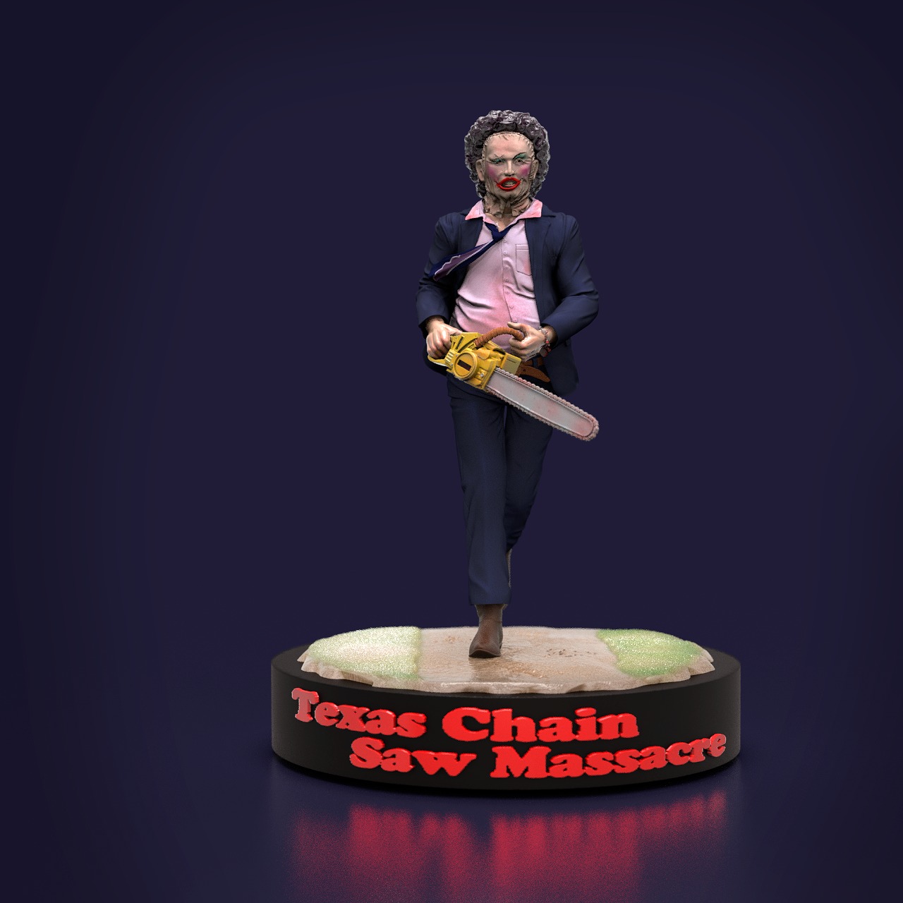 Leatherface 3D print model_1