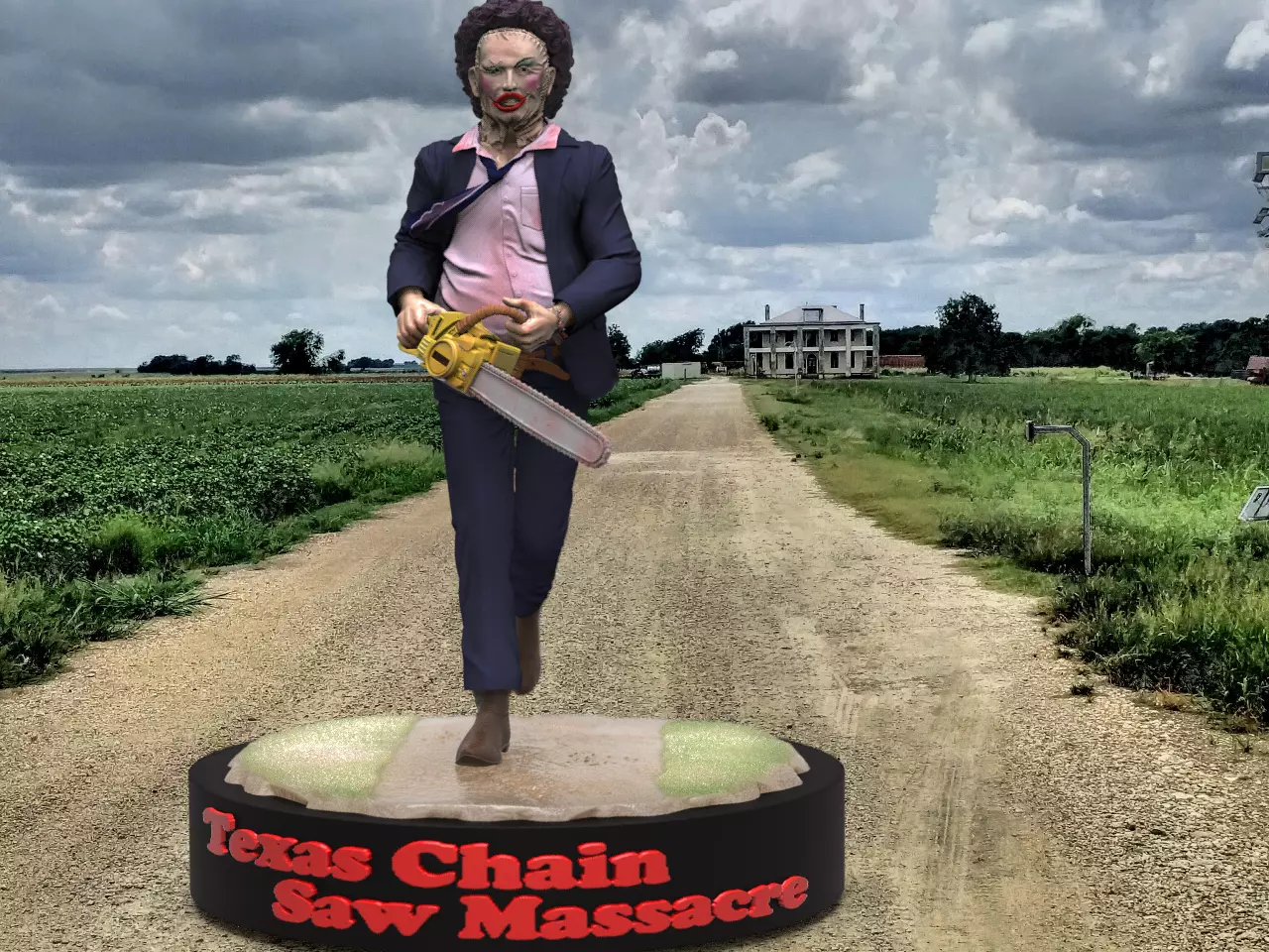 Leatherface 3D print model_0