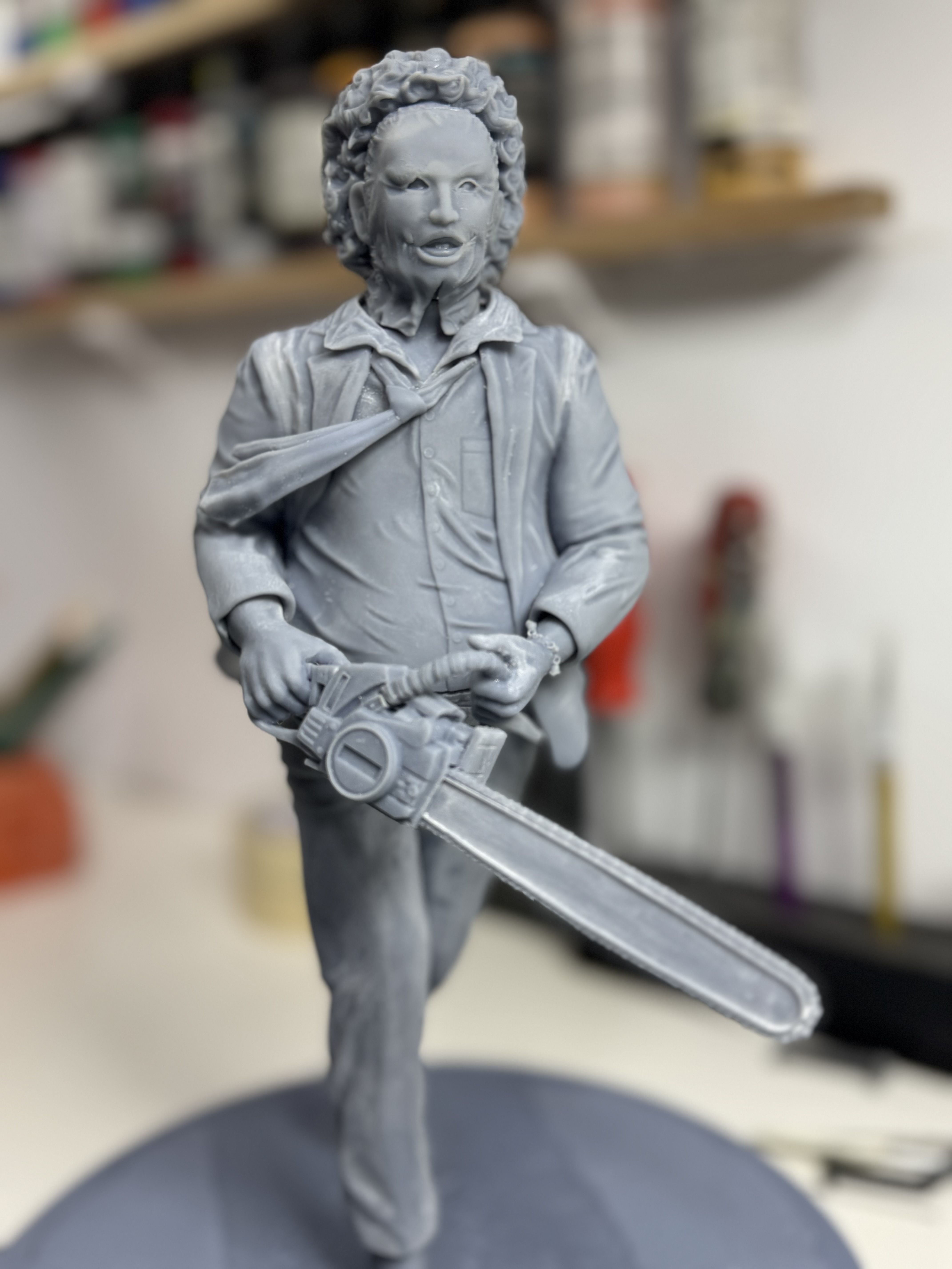 Leatherface 3D print model_16