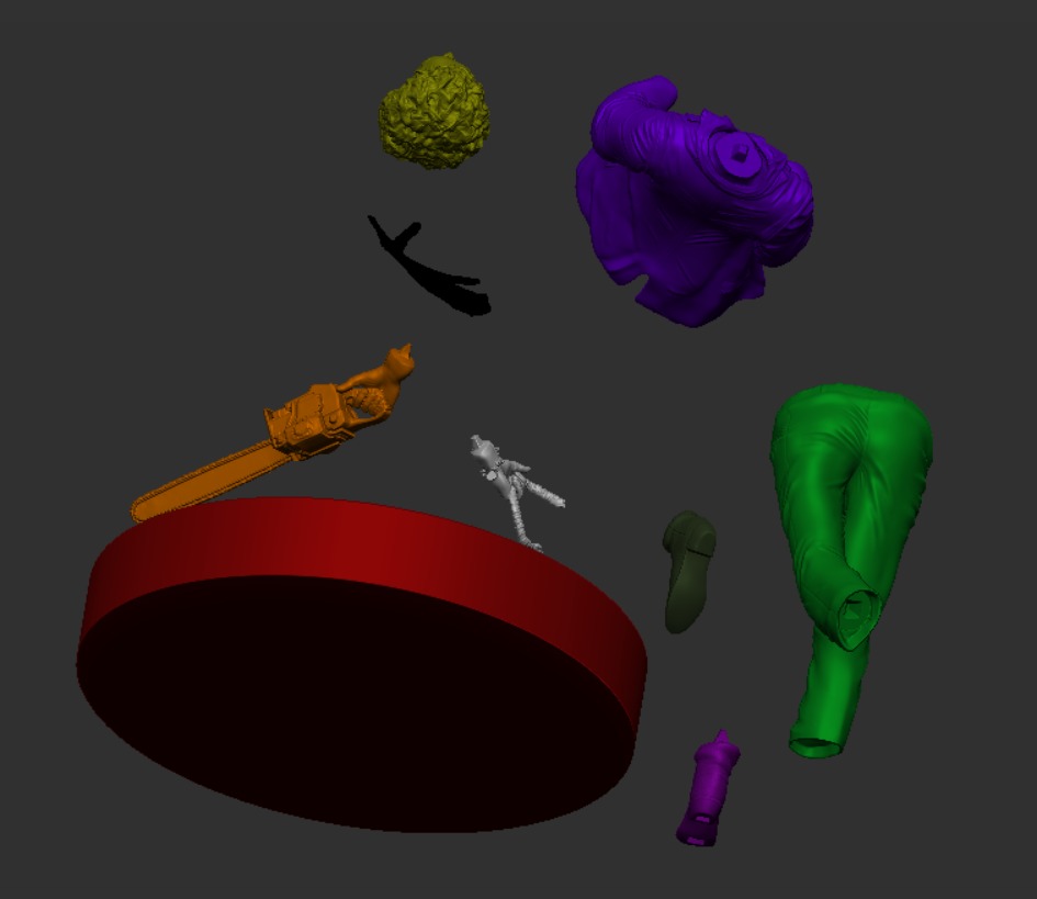 Leatherface 3D print model_14