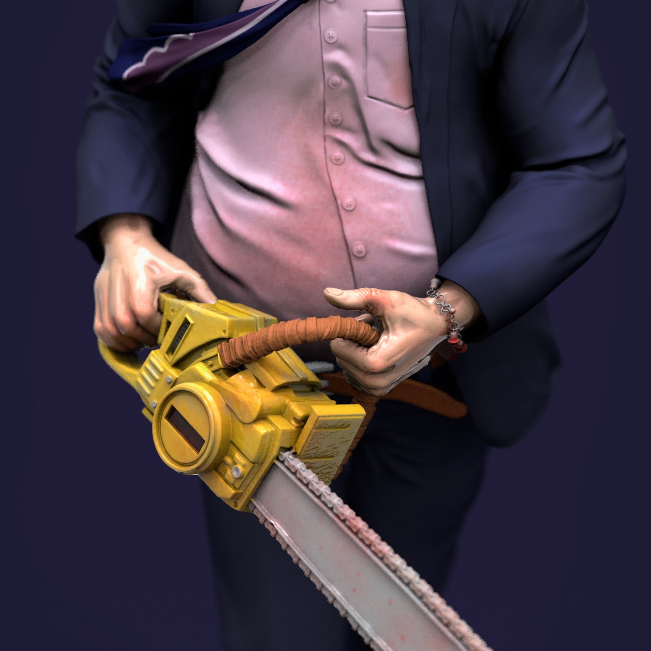 Leatherface 3D print model_8