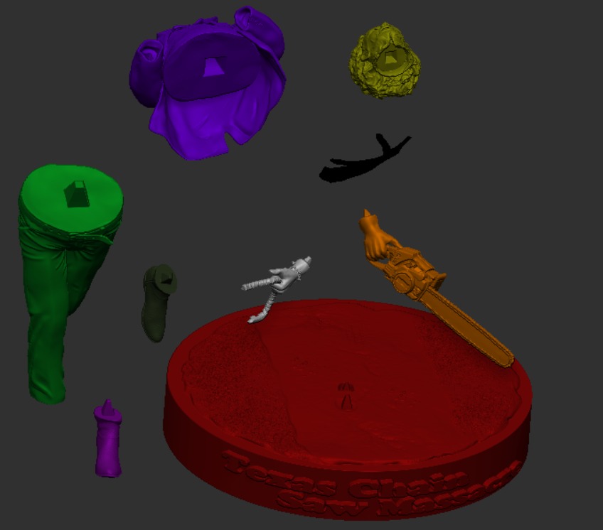 Leatherface 3D print model_13