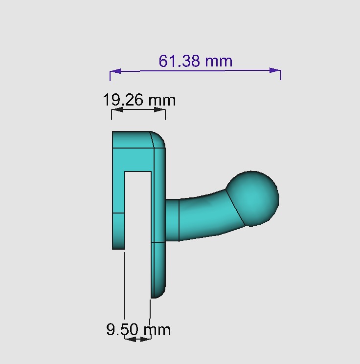 portable towel holder 3D print model_4