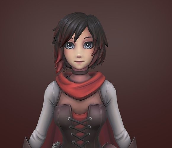 ruby timeskip 3D model