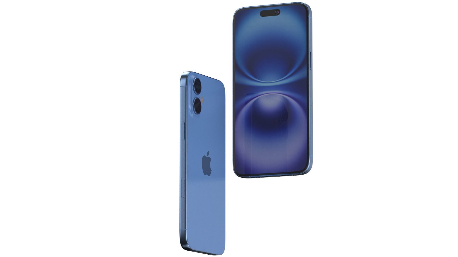 Apple iPhone 16 plus All colors 3D model_27