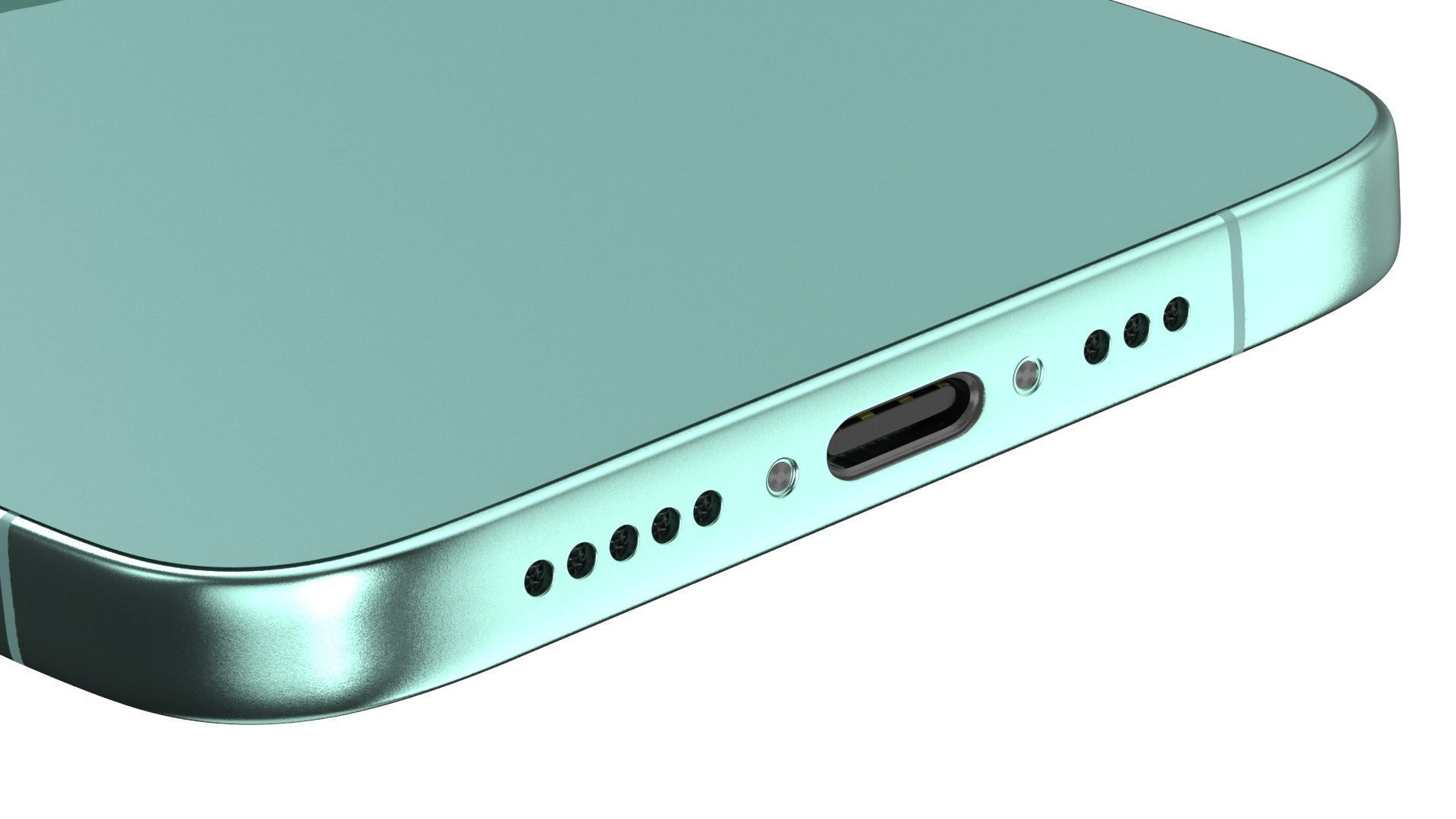 Apple iPhone 16 plus All colors 3D model_21