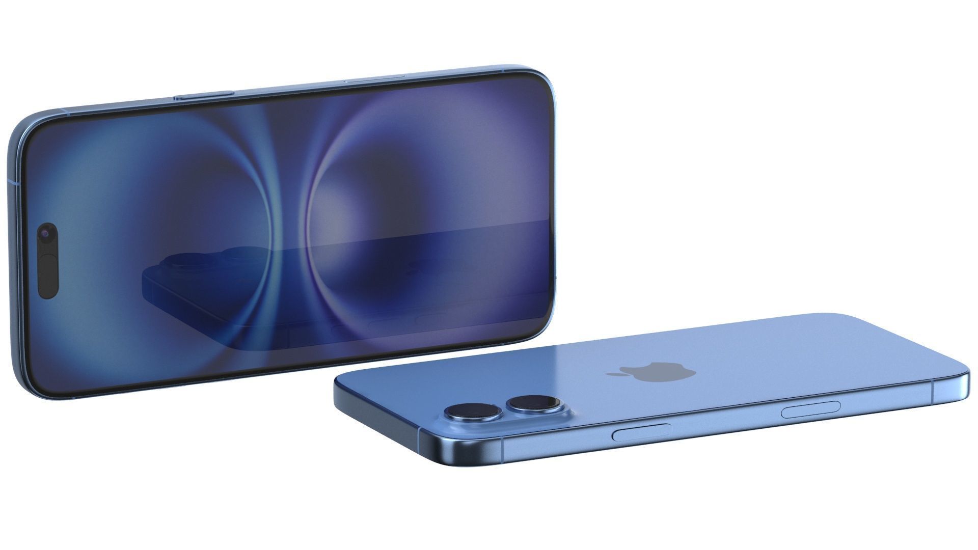 Apple iPhone 16 plus All colors 3D model_26