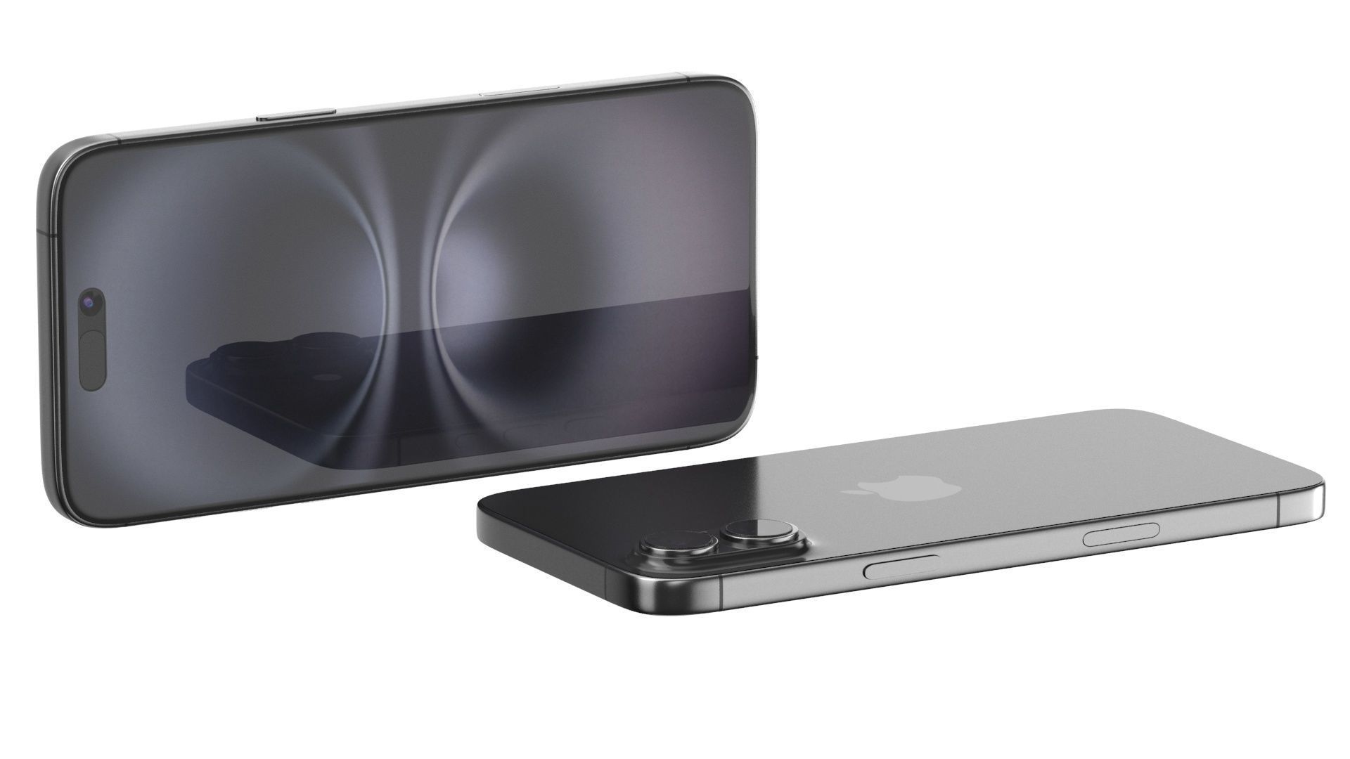 Apple iPhone 16 plus All colors 3D model_4