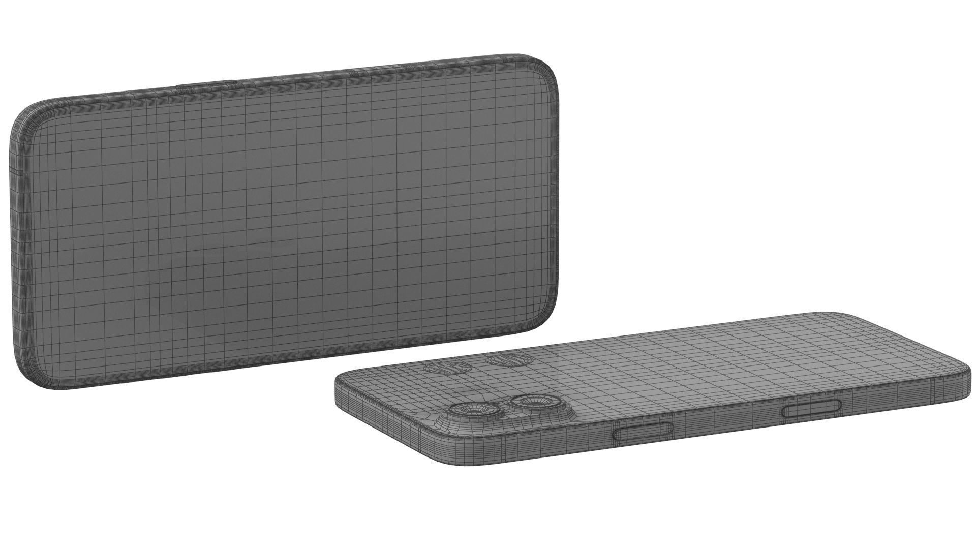 Apple iPhone 16 plus All colors 3D model_59