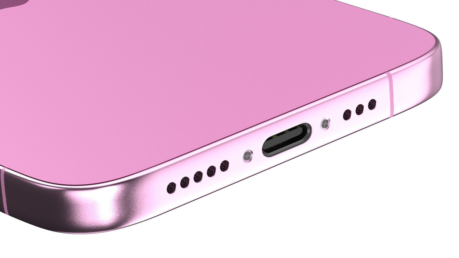 Apple iPhone 16 plus All colors 3D model_54