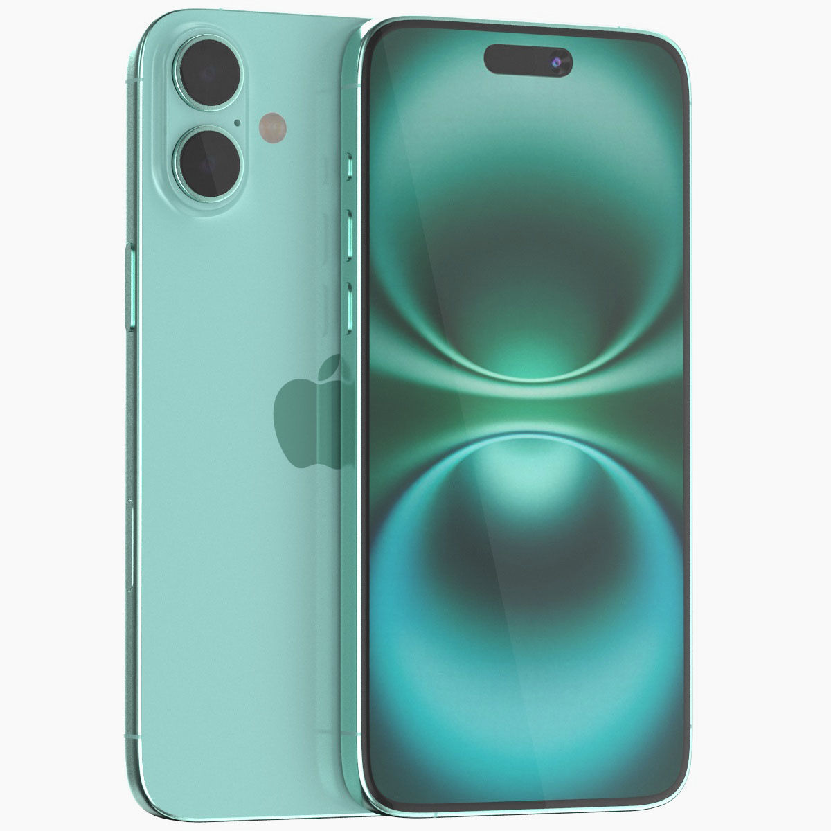 Apple iPhone 16 plus All colors 3D model_12