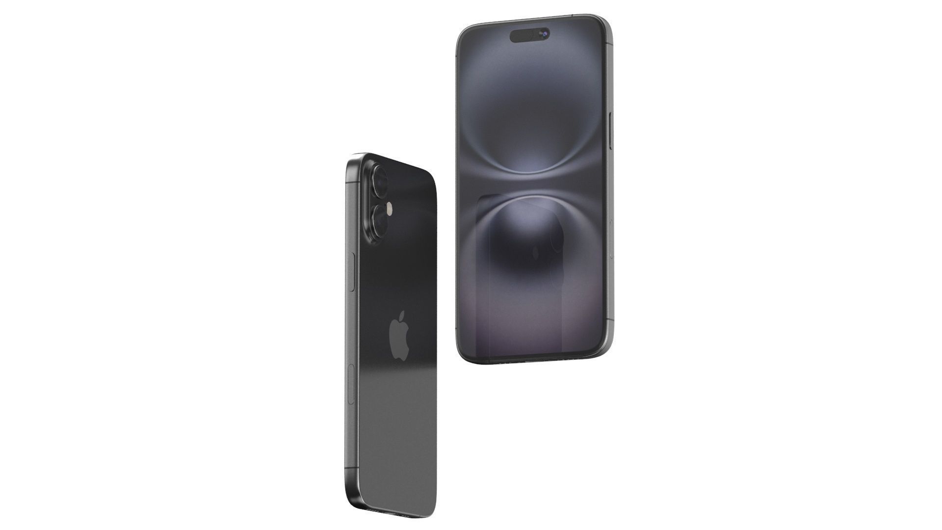 Apple iPhone 16 plus All colors 3D model_5