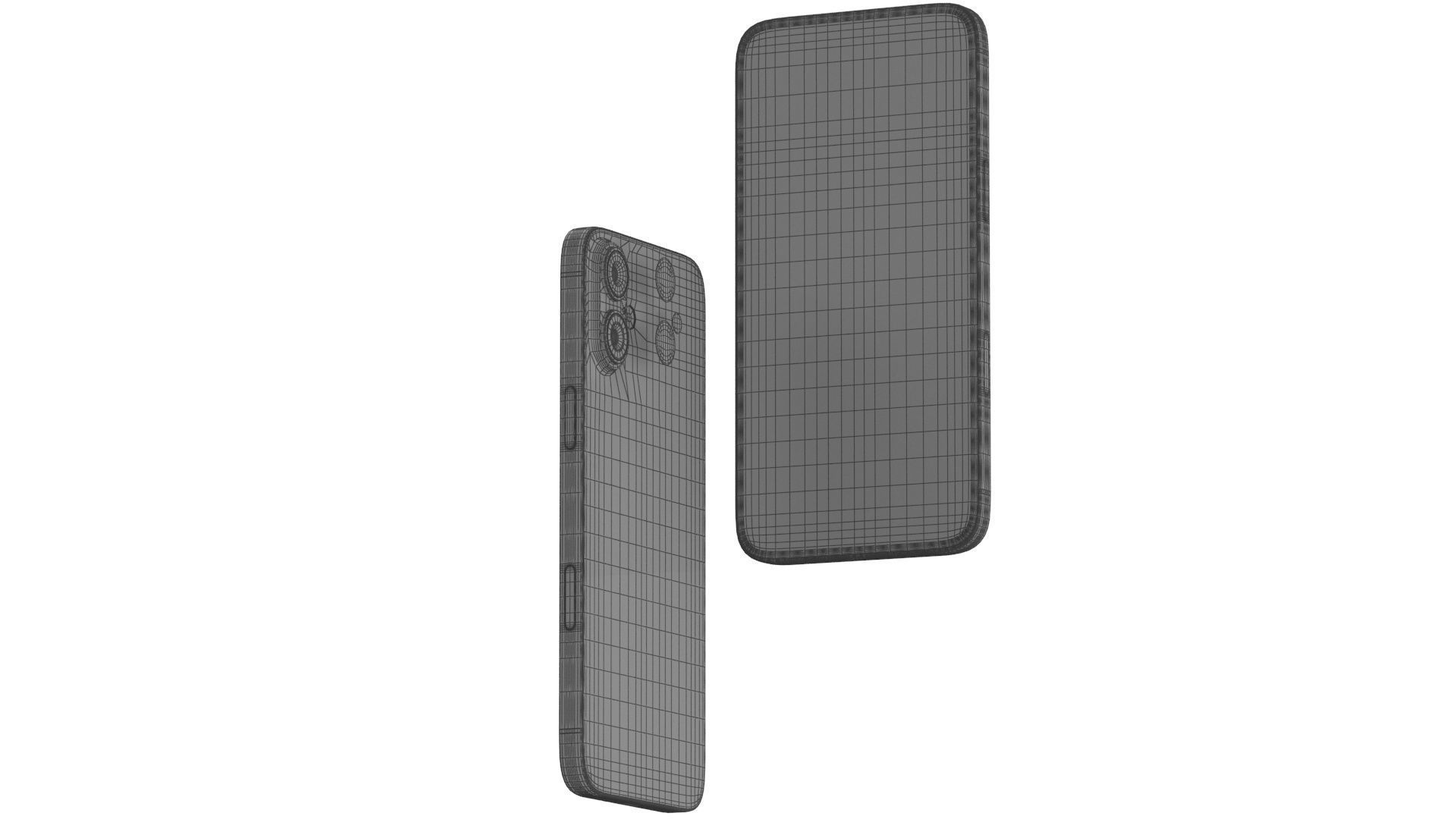 Apple iPhone 16 plus All colors 3D model_60