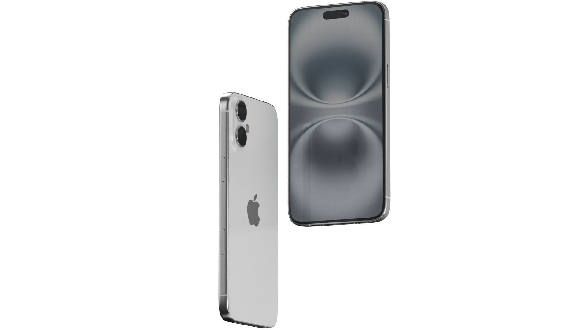 Apple iPhone 16 plus All colors 3D model_38