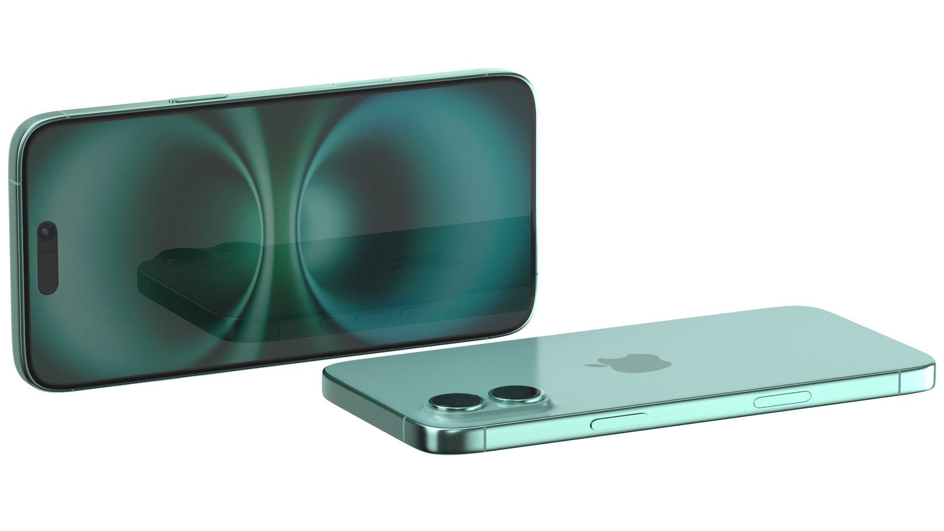 Apple iPhone 16 plus All colors 3D model_15