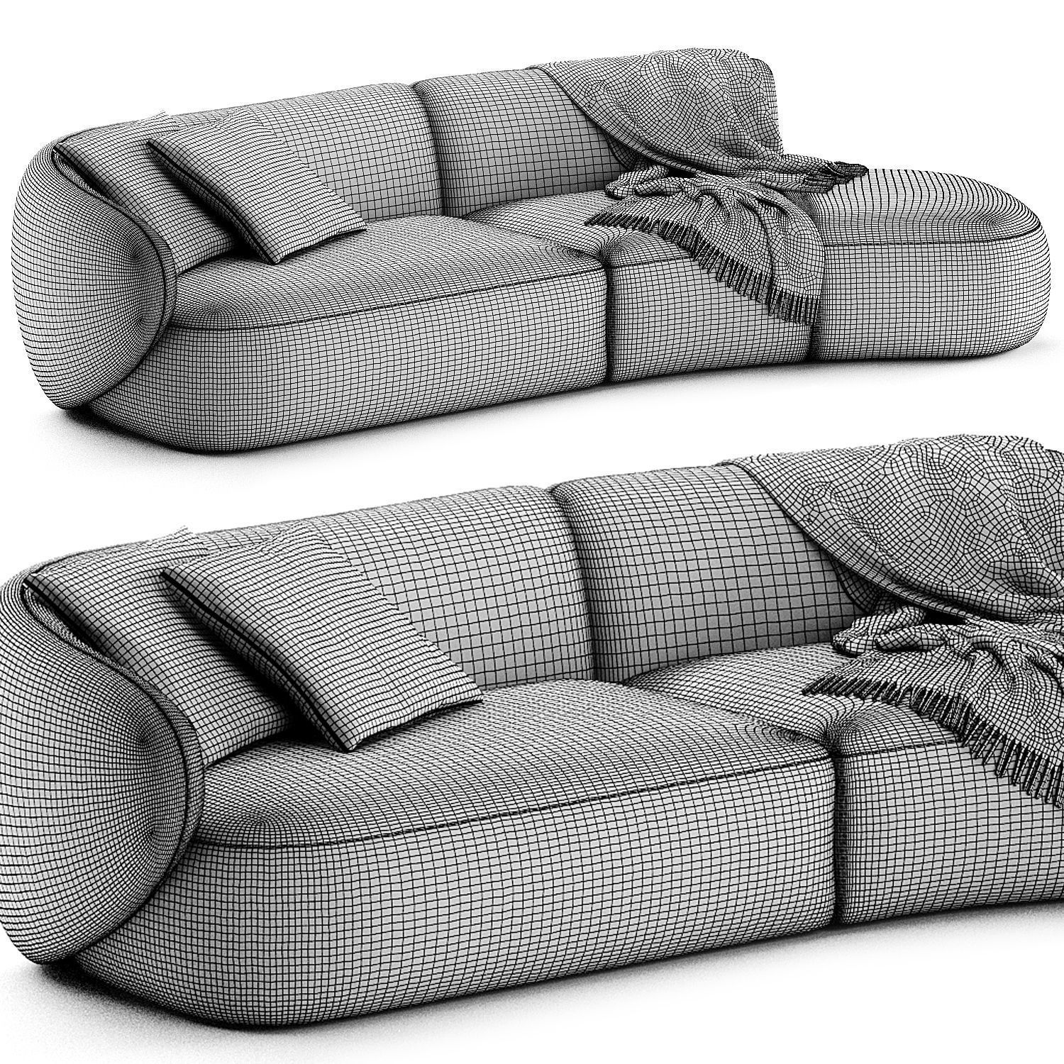 SWELL Sofa 3D model_4