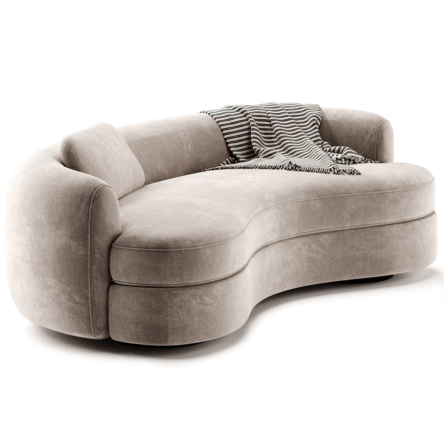 SENNEN CURVED SOFA 3D model_1