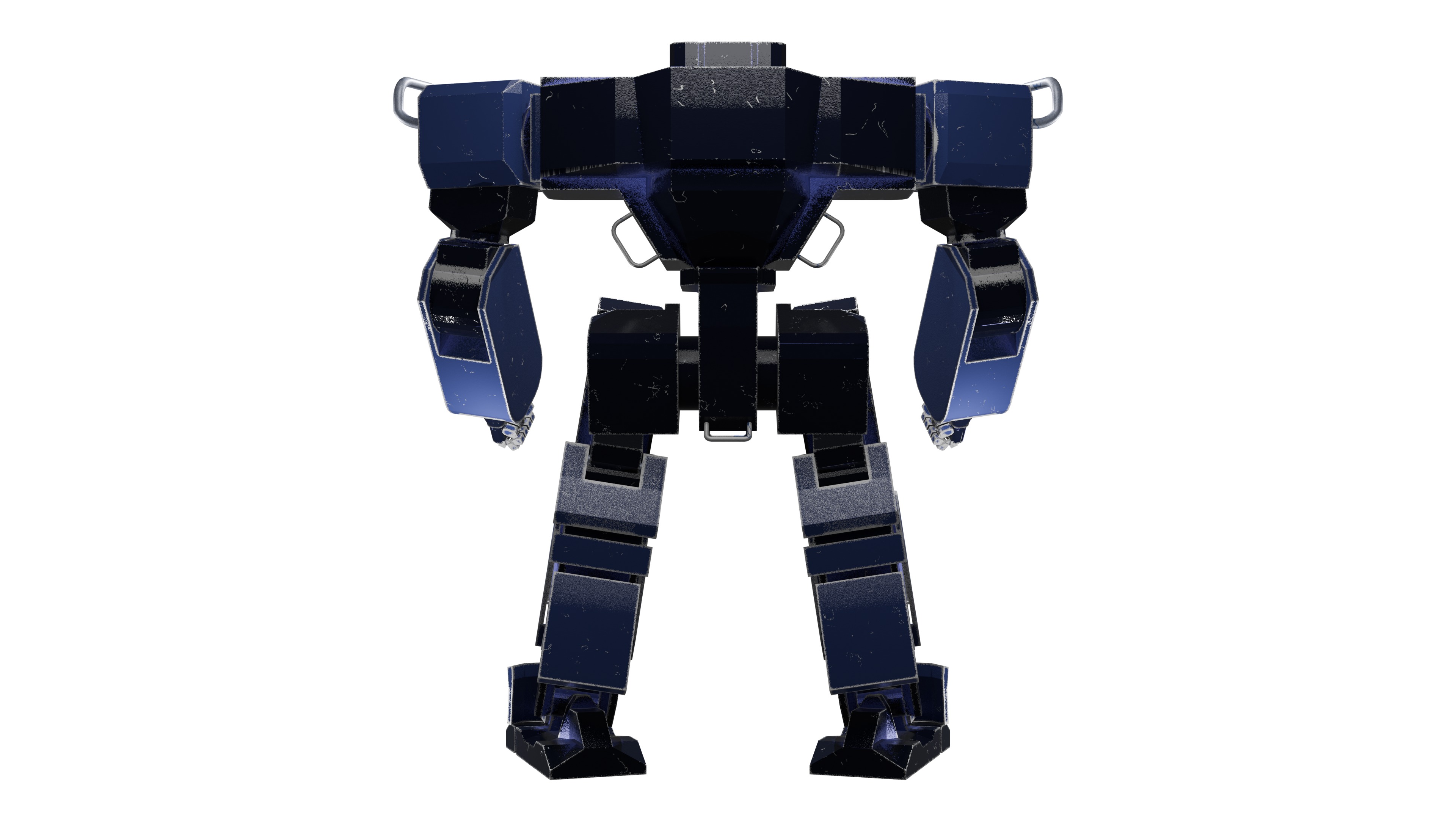 GridLock Grunt Low-poly 3D model_15