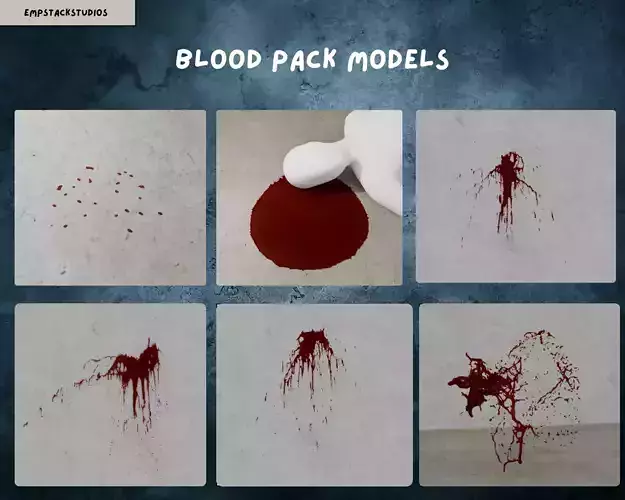 BLOOD PACK HORROR GAME MODELS Texture BLOOD PACK HORROR GAME MODELS Texture